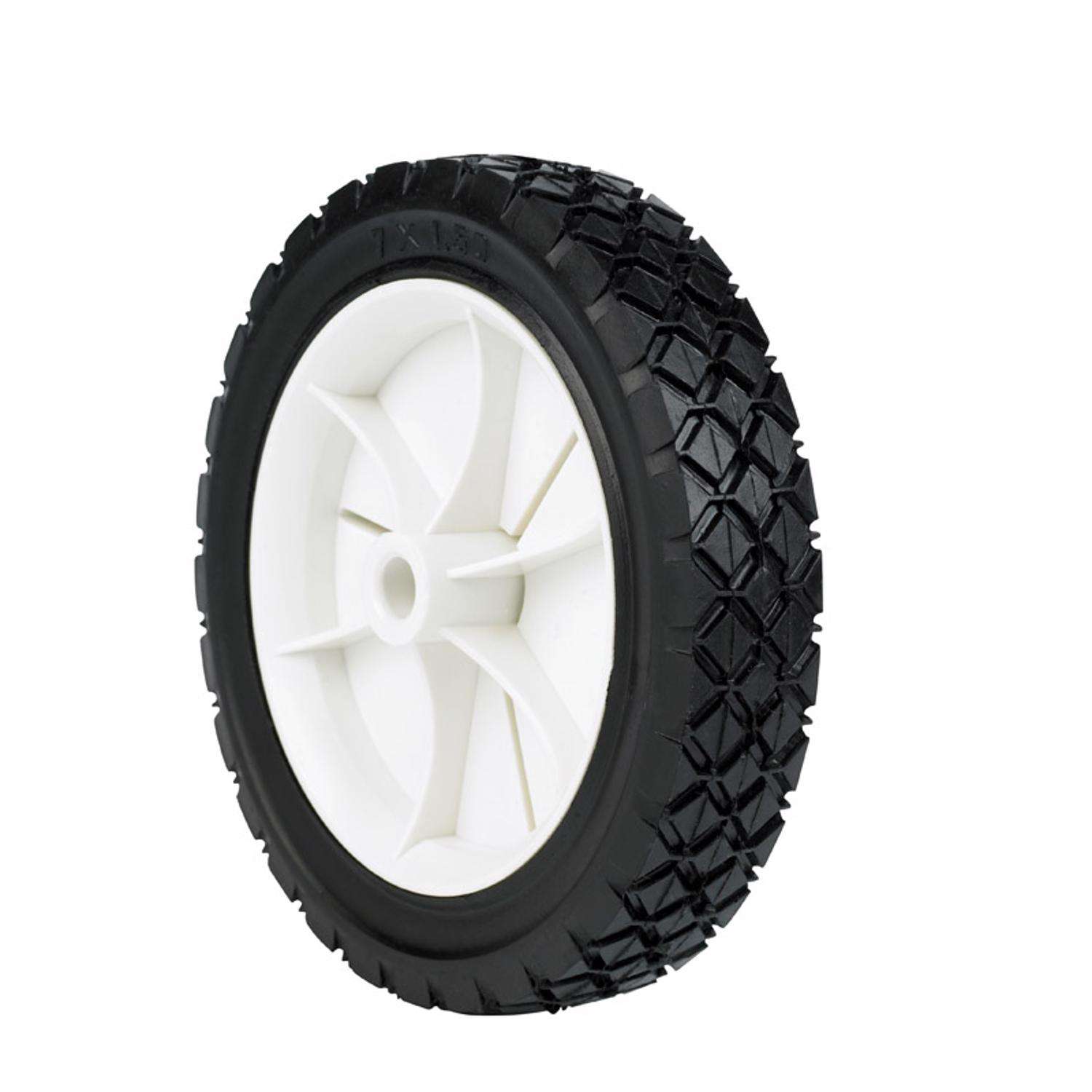 Plastic lawn best sale mower tires