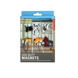 Kikkerland Assorted Plastic/Rubber/Silicone Magnets