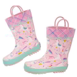 Stephen Joseph Kids Rain Boots 7 US Multicolored