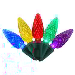 Celebrations Classic LED C6 Multicolored 300 ct String Christmas Lights 74.5 ft.