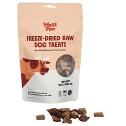 West Paw Beef Heart Grain Free Treats For Dogs 2.5 oz 1 pk