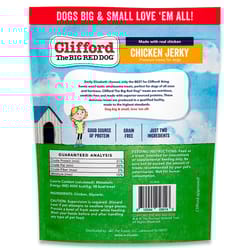 Clifford the Big Red Dog Chewy Chicken Grain Free Jerky Tenders For Dogs 6 oz 1 pk