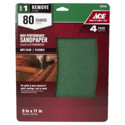 BLACK & DECKER Multi-grade Pack Sandpaper 4-in W x 10.5-in L 5-Pack at