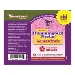 Sweet-Seed Sweet-Nectar Hummingbird Sucrose Nectar Concentrate 750 ml