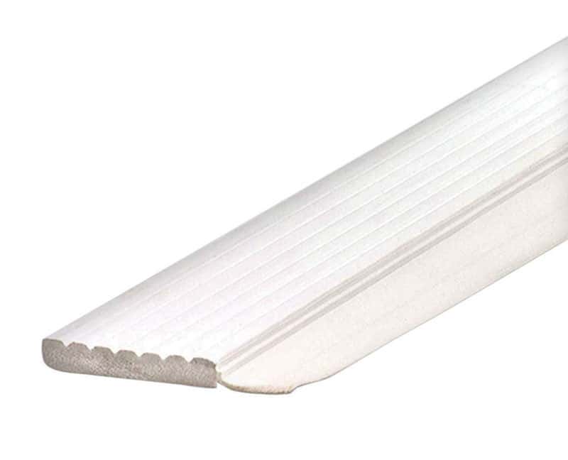 MD Building Products White Vinyl Weather Stripping For Garage Door 9