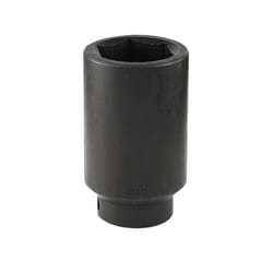 SK Professional Tools 35 mm X 1/2 in. drive Metric 6 Point Traditional Deep Impact Socket 1 pc