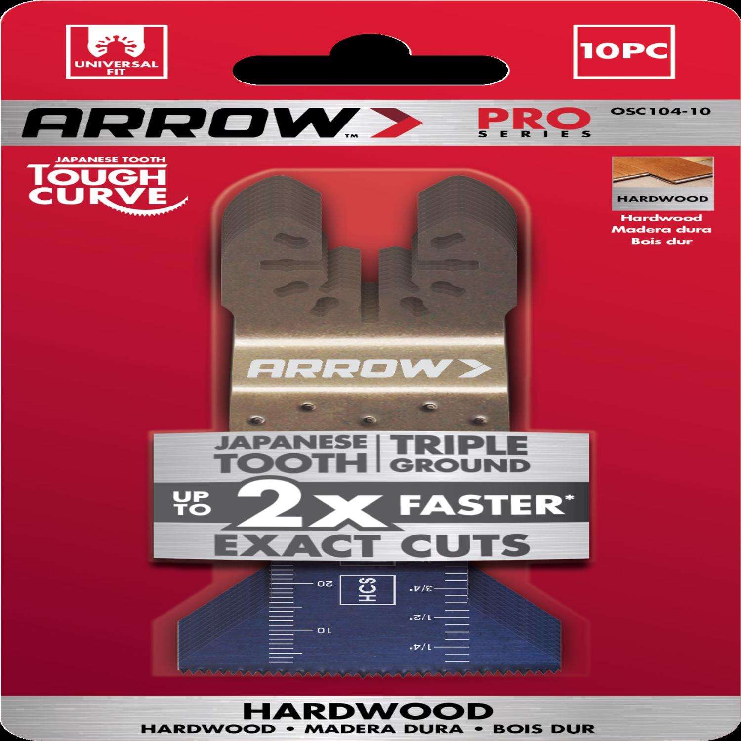 Arrow Pro 13/4 in. High Carbon Steel Tough Curve SemiCircle Japanese
