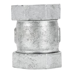 STZ Industries 1-1/4 in. Compression X 1-1/4 in. D Compression Galvanized Malleable Iron 3 in. L Cou