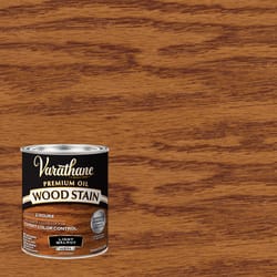 Varathane Semi-Transparent Light Walnut Oil-Based Urethane Modified Alkyd Wood Stain 1 qt