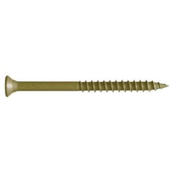 FastenMaster GuardDog No. 10 X 1-5/8 in. L Gold Phillips/Square Bugle Head Deck Screws 1750 pk