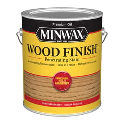 Minwax Wood Finish Semi-Transparent Golden Oak Oil-Based Penetrating Wood Stain 1 gal