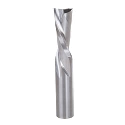 Freud 1/2 in. D X 1/2 in. X 3 in. L Carbide Down Spiral Router Bit