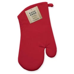 Kane Home Red Cotton/Terry Oven Mitt