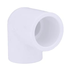 Charlotte Pipe Schedule 40 3/4 in. Slip X 3/4 in. D FPT PVC Elbow 1 pk