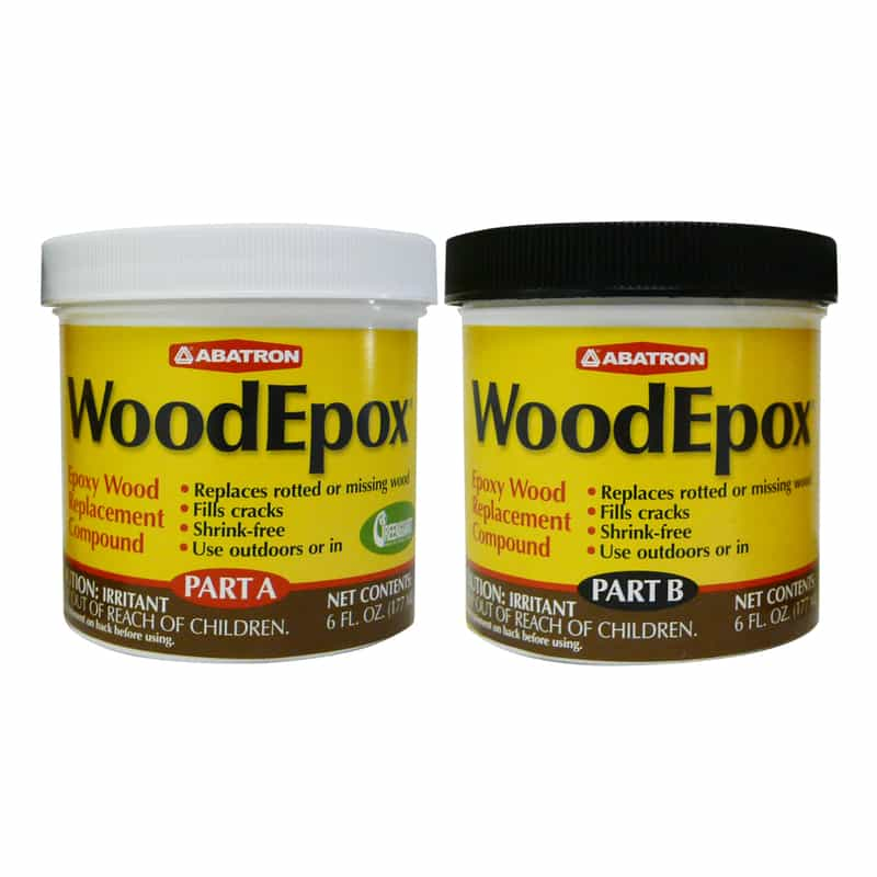 Abatron WoodEpox Epoxy Wood Filler Kit 12 oz. - Ace Hardware