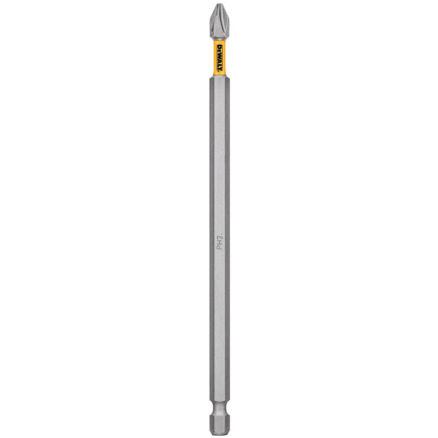 DeWalt Max Fit Phillips #2 X 6 in. L Screwdriver Bit Steel 1 pk