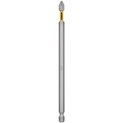 DeWalt Max Fit Phillips #2 X 6 in. L Screwdriver Bit Steel 1 pk