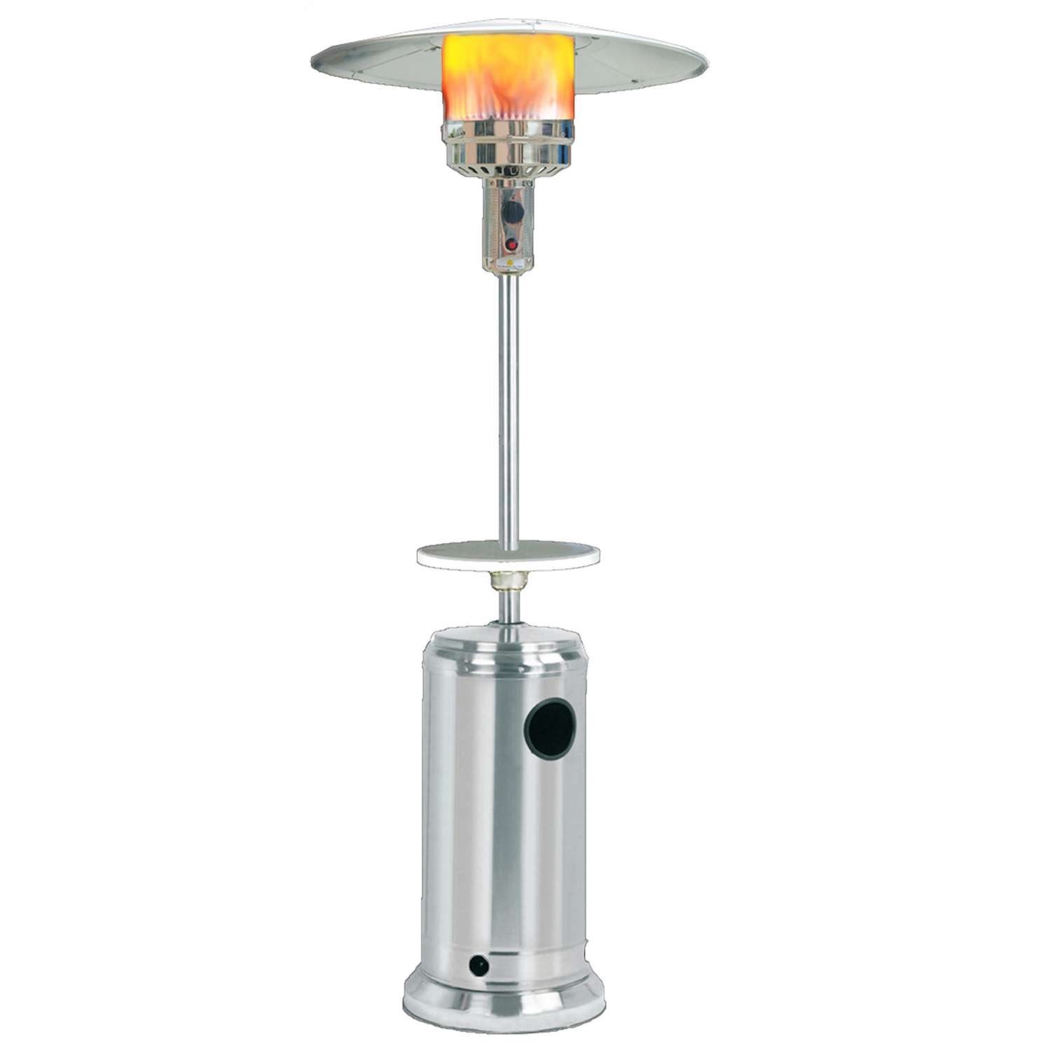 Sunheat 41000 BTU Propane Stainless Steel Umbrella Patio Heater 18 sq