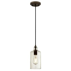 Westinghouse Carmen Oil Rubbed Bronze 1 lights Mini Pendant Light