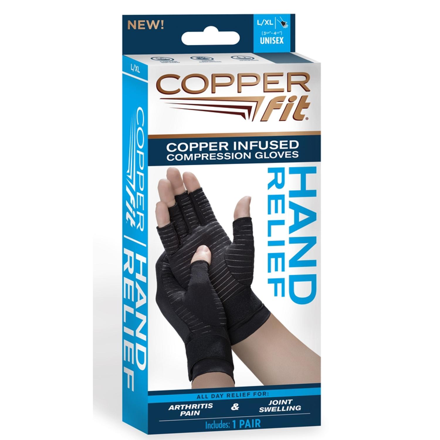 Copper Fit Compression Gloves Nylon/Spandex 1 pair - Ace Hardware