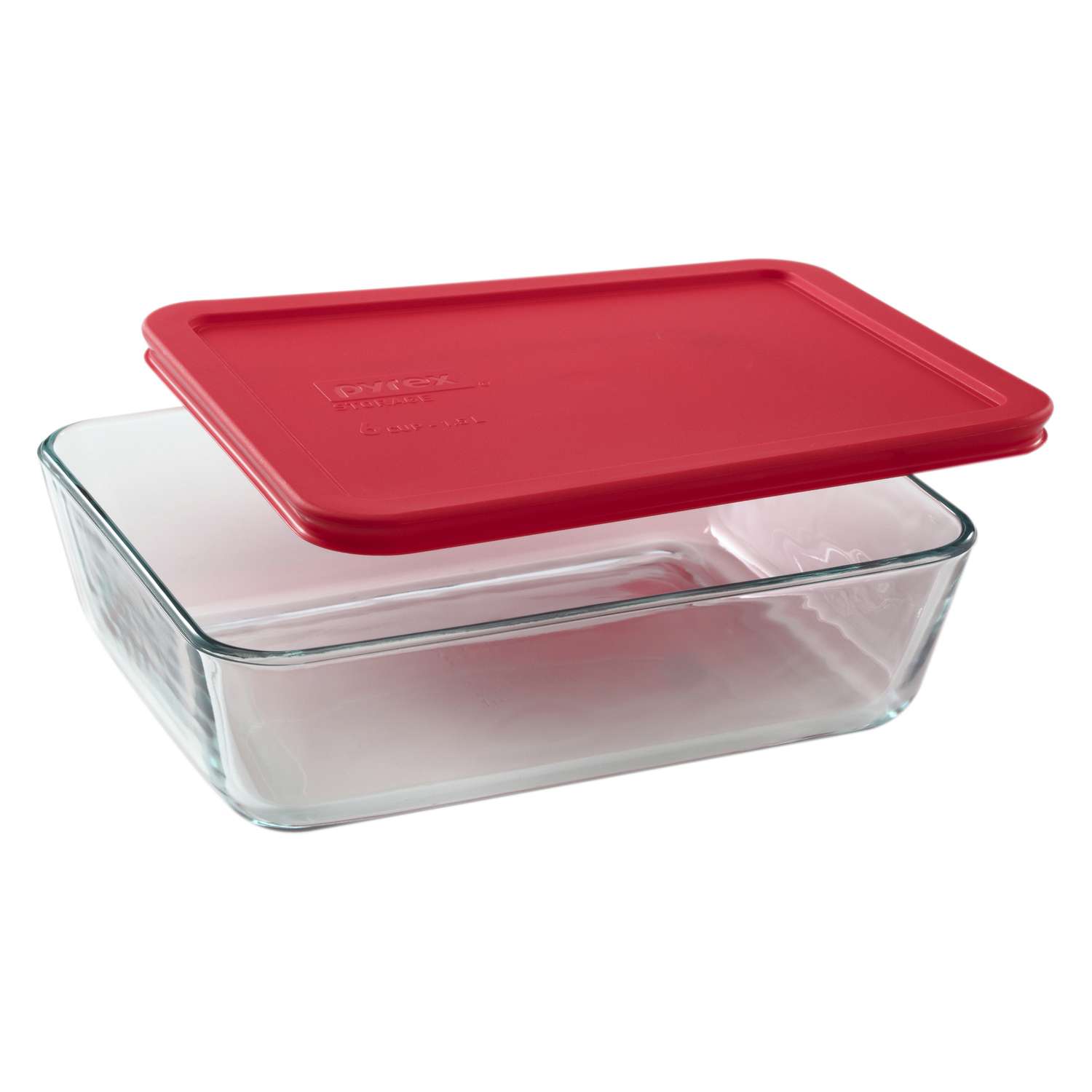 Pyrex Simply Store 6-PC Large Glass Food Storage Containers Set, Snug Fit  Non-Toxic Plastic BPA-Free Lids, Freezer Dishwasher Microwave Safe