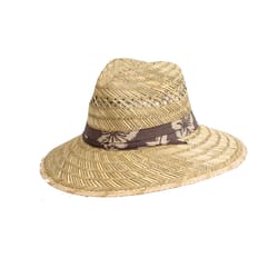 Gold Coast Lifeguard Hat Natural One Size Fits Most