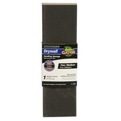 Gator 10 in. L X 3 in. W X 1 in. 120/80 Grit Assorted Sanding Sponge