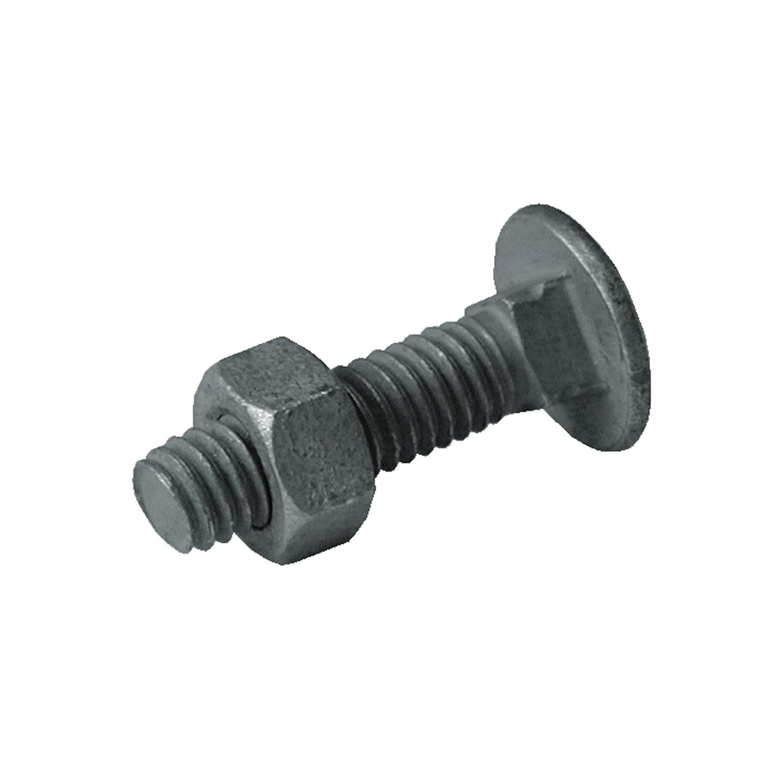 YardGard 5/16 in. X 11/4 in. L Galvanized Steel Carriage Bolt Ace