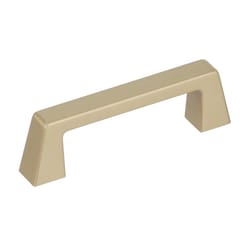 Amerock Blackrock Transitional Bar Cabinet Pull 3 in. Golden Champagne 1 pk