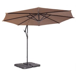 Coolaroo 10 ft. Tiltable Mocha Patio Umbrella