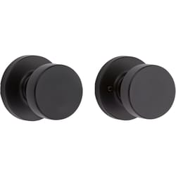 Kwikset Signature Series Pismo Iron Black Knob Right or Left Handed