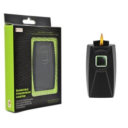 GEI Black Biometric Fingerprint Pocket Lighter 1 pk