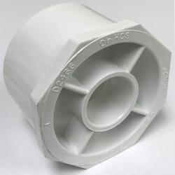 Charlotte Pipe Schedule 40 3 in. Slip X 1-1/2 in. D Slip PVC Reducing Bushing