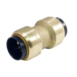 Apollo Tectite Push to Connect 1/2 in. PTC in to X 1/2 in. D PTC Brass Coupling