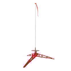 Estes Porta-Pad II Launch Pad Model Rocket Accessory Red/Silver