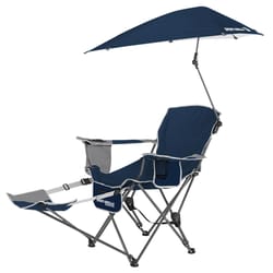 Sport-Brella 3-Position Blue Recliner Folding Chair
