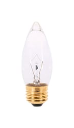 Satco 40 W B10 Specialty Incandescent Bulb E26 (Medium) Soft White 2 pk