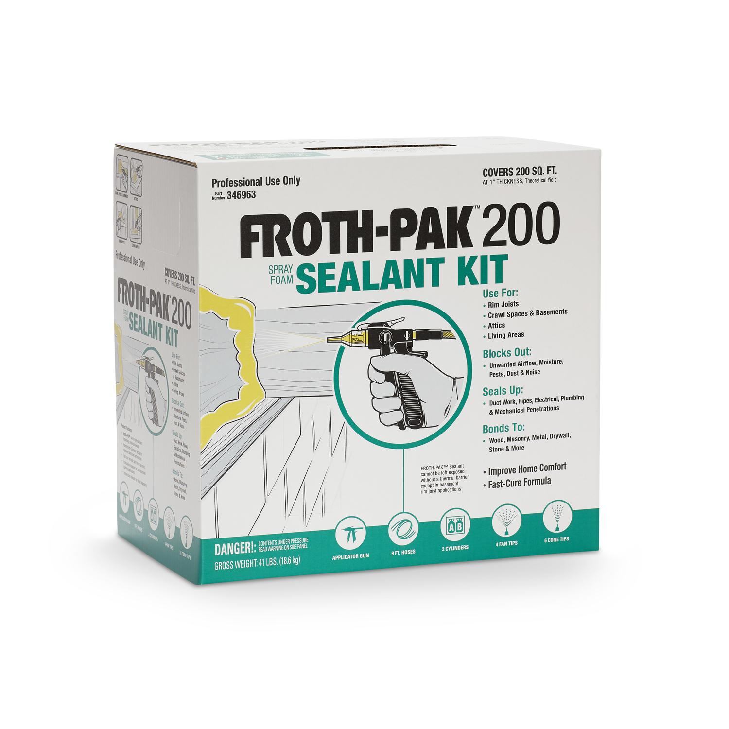 Frothpak Diy Spray Foam Insulation Kit Cheap Online www