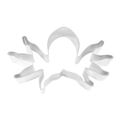 R&M International Corp Octopus 4 in. W X 6 in. L Cookie Cutter Silver 1 pc