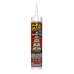 FLEX GLUE  PRO  White  Rubberized Waterproof Adhesive  10 oz. 