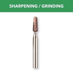 Dremel 1/8 in. D X 1/8 in. L Aluminum Oxide Grinding Stone Tapered 35000 rpm 1 pc