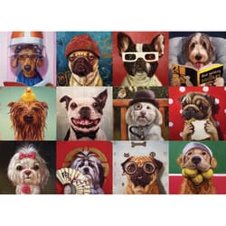 Eurographics Funny Dogs Jigsaw Puzzles Multicolored 1000 pc