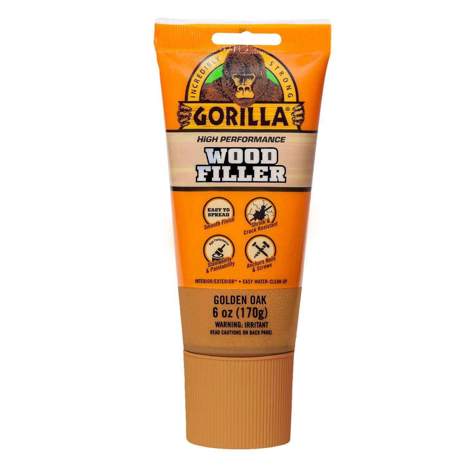 Gorilla Golden Oak Wood Filler 6 oz Ace Hardware