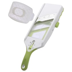 Progressive Prepworks Green/White Plastic Julienne and Slicer