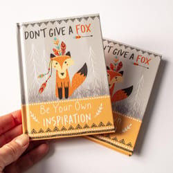 Scobie Boxer Gifts Don't Give a Fox Be Your Own Inspiration Book