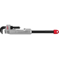 Milwaukee Cheater 2-1/2 in. Pipe Wrench 11-24 in. L Silver 1 pc