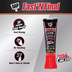 DAP Fast 'N Final Ready to Use Off-White Lightweight Spackling Compound 3 oz