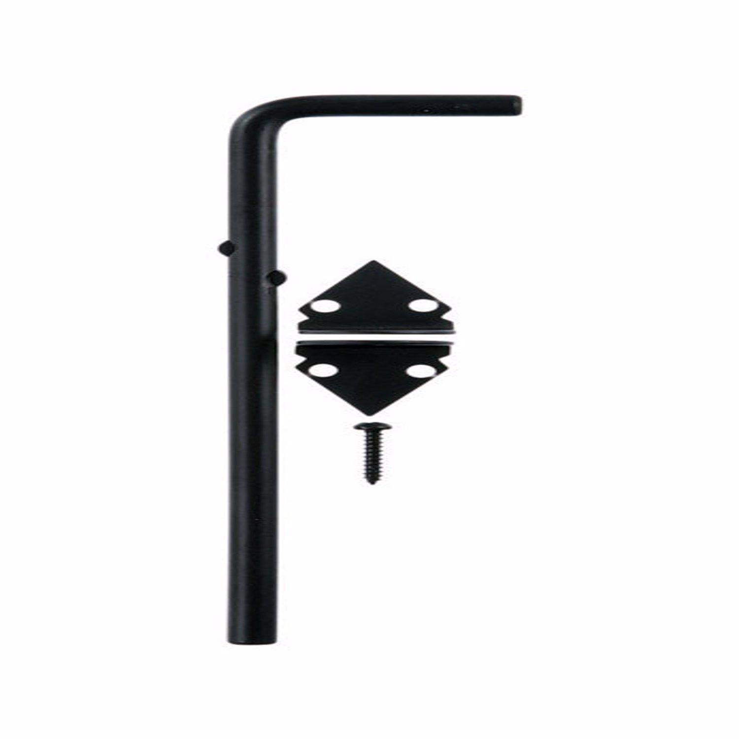 01-3425-122 Ace 12 in. L Black Zinc Cane Bolt 1 pk sku 01-3425-122