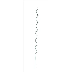 Panacea 48 in. H X 0.5 in. W X 0.5 in. D Green Metal Spiral Stake