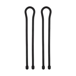 Nite Ize Gear Tie 18 in. L Black Twist Ties 2 pk